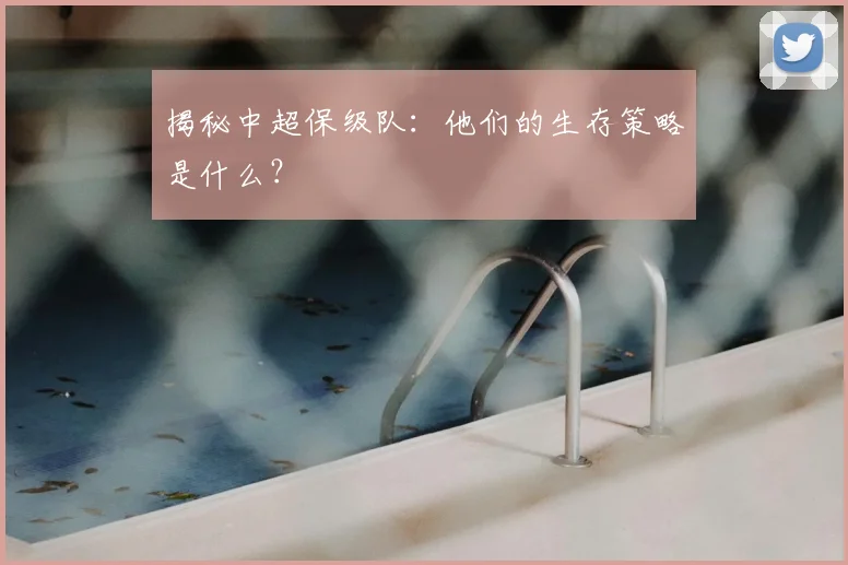 揭秘中超保级队:他们的生存策略是什么?